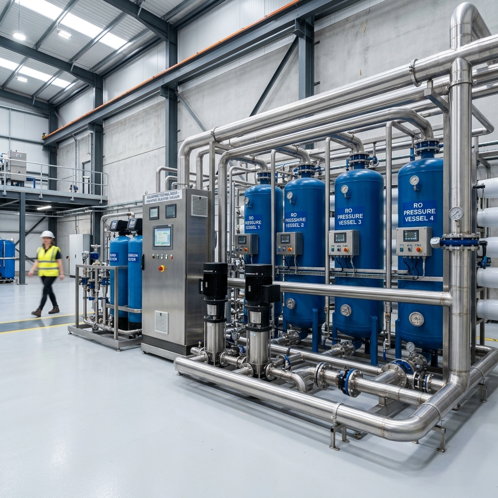 Industrial RO Plant 10000 LPH
