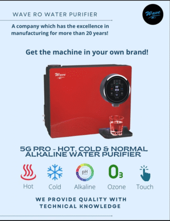 5G PRO TOUCH HOT & COLD with Fruit & Vegetables Detoxifier